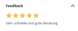 Google Bewertung HILDE Schlupfwespen